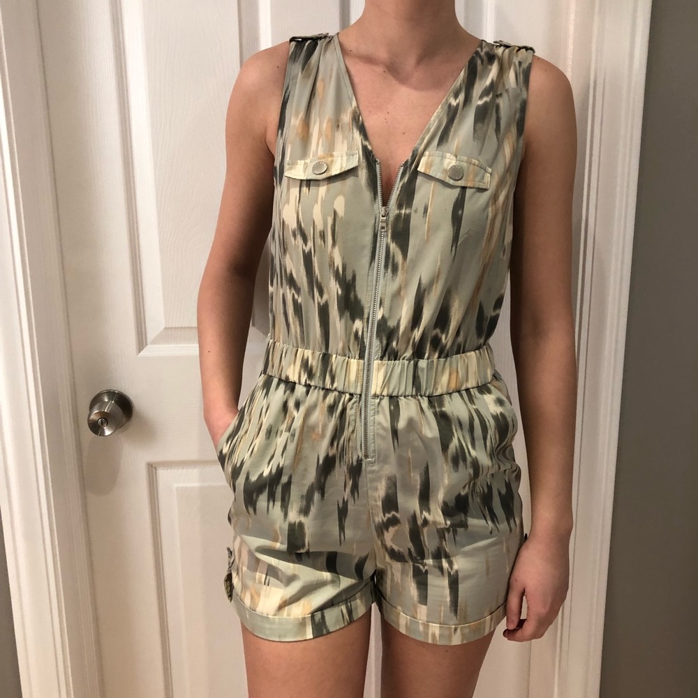 Patterned Romper - image 1